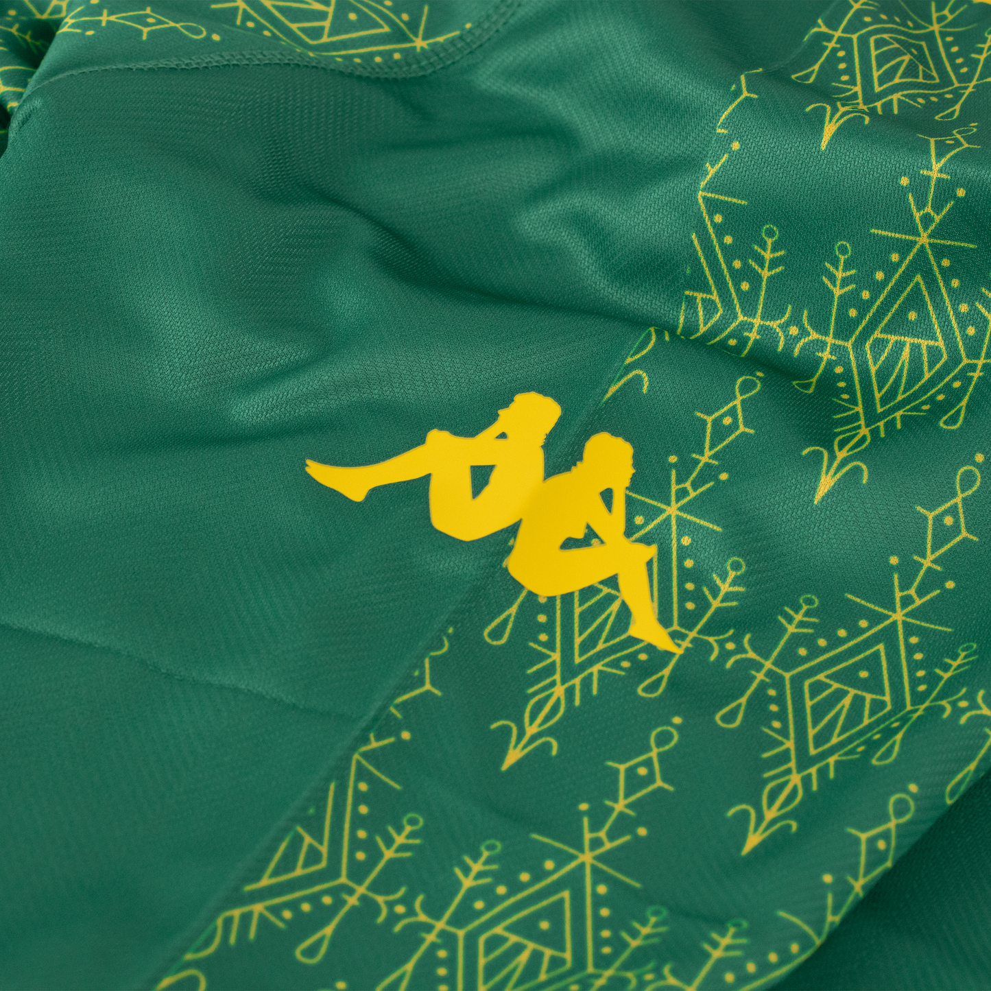 Maillot Kappa JS Kabylie 2024-2025 Homme/Femme Vert – Football Algérie